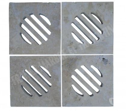 Bricolage - Jardin - Outillage Valreas Vaucluse - Photos Vivastreet travertin beige grille siphon rainure 28x28