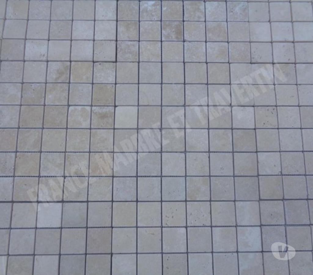  Vaucluse Valreas - 84600 - Photos Vivastreet mosaique beige clair 4.8x4.8 travertin 1er choix