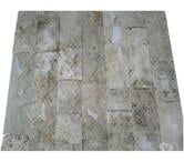  parement bande libre travertin beige 10cm 1er choix 