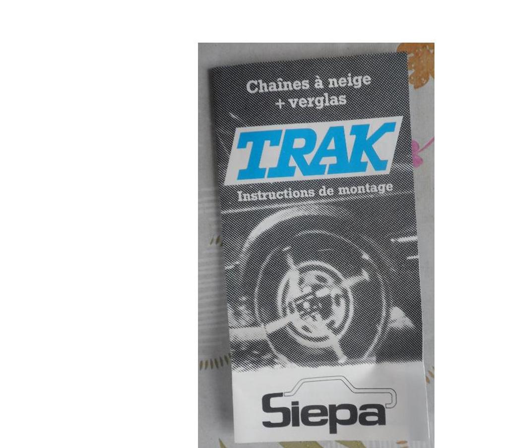 Pièces et services auto Hérault Castries - 34160 - Photos Vivastreet Chaînes neige Siepa TRAK 3 à l’état de neuf, facile à monter