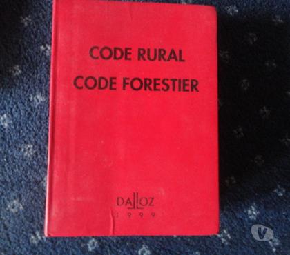 Livres occasion Bornel Oise - Photos Vivastreet Code rural et forestier Dalloz