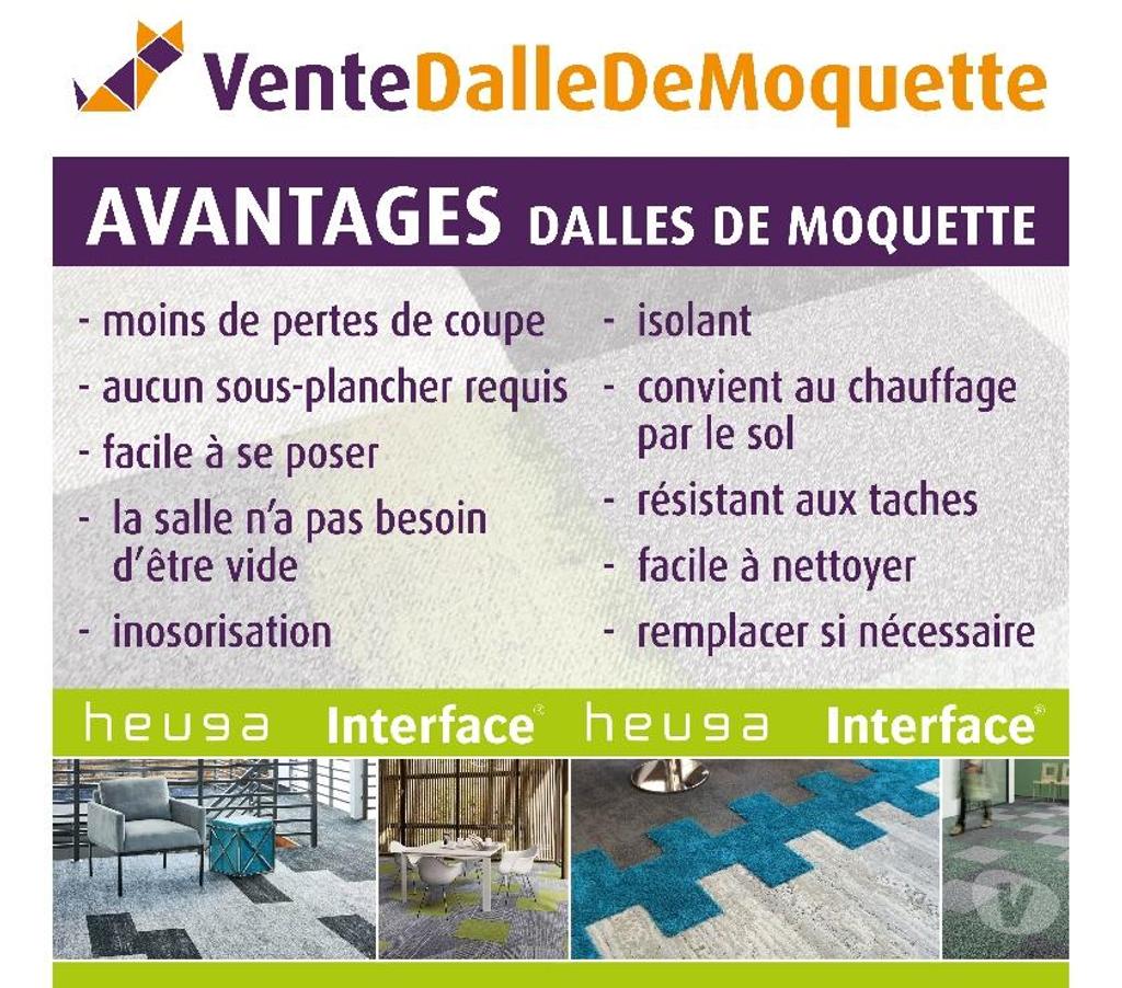 Ameublement & art de la table Nord Lille - Photos Vivastreet Dalles de moquette Neuves à partir de €1,75
