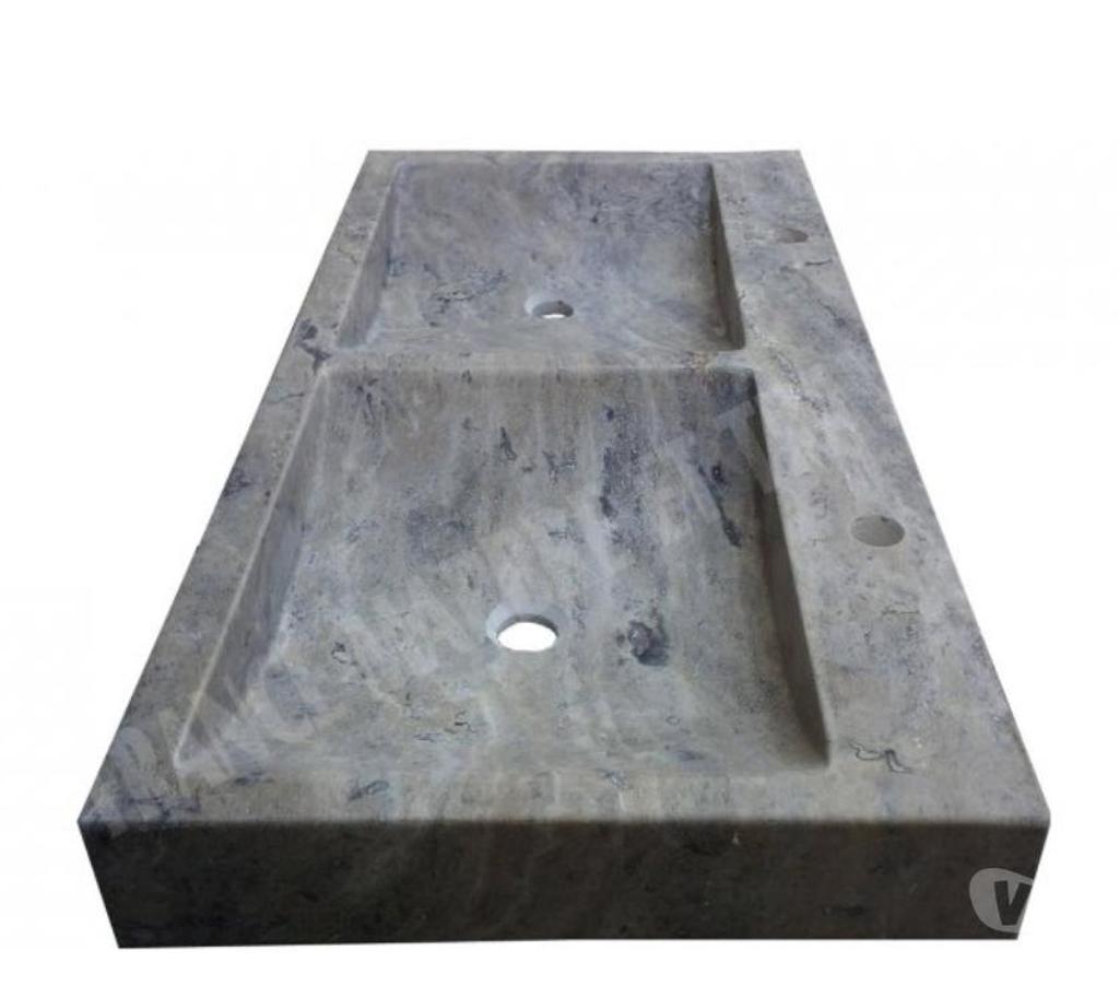  Vaucluse Valreas - 84600 - Photos Vivastreet Travertin meuble evier double vasque gris silver 1er choix 