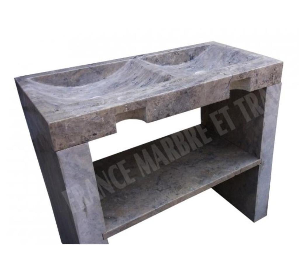  Vaucluse Valreas - 84600 - Photos Vivastreet Travertin meuble evier double vasque gris silver 1er choix 