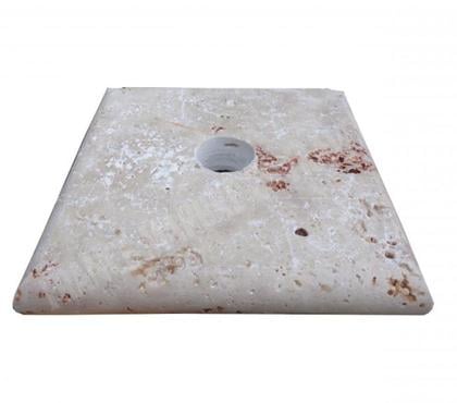 Bricolage - Jardin - Outillage Valreas Vaucluse - Photos Vivastreet travertin beige chapeau de pilier 20.3x20.3x3 cm 1e choix