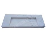 evier marbre blanc usak design 151x50cm