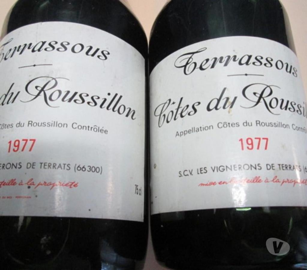 Ameublement & art de la table Nord Valenciennes - 59300 - Photos Vivastreet Vin Terrassous Côtes du Roussillon de 1977 134 