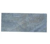 Margelle travertin silver 25x61x3 cm bord droit 1er choix 