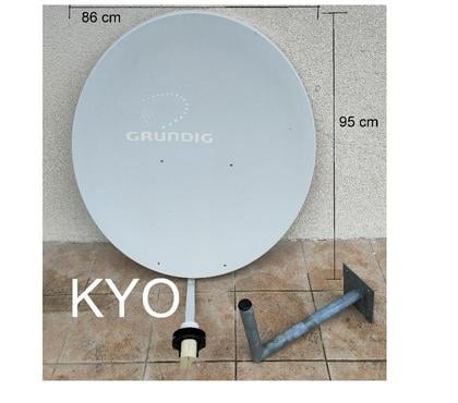 Photo - Video - Son Foncine le Haut Jura - Photos Vivastreet GRUNDIG - Parabole ovale acier 86 x 95 cm, antenne satellite