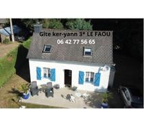 Gîte ker-yann 3* LE FAOU calme indépendant