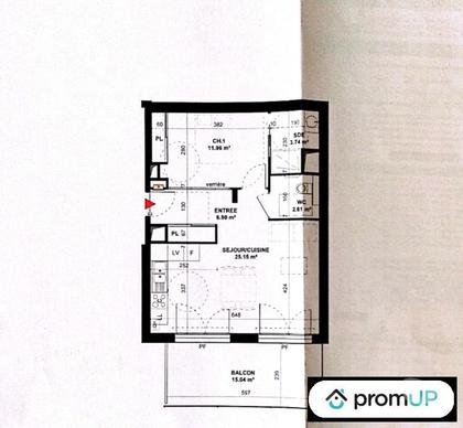 Vente Appartement La Chapelle d'Abondance Haute-Savoie - Photos Vivastreet (V6420) Appartement sur plan de 50 m2 à LA CHAPELLE-D'ABONDANCE