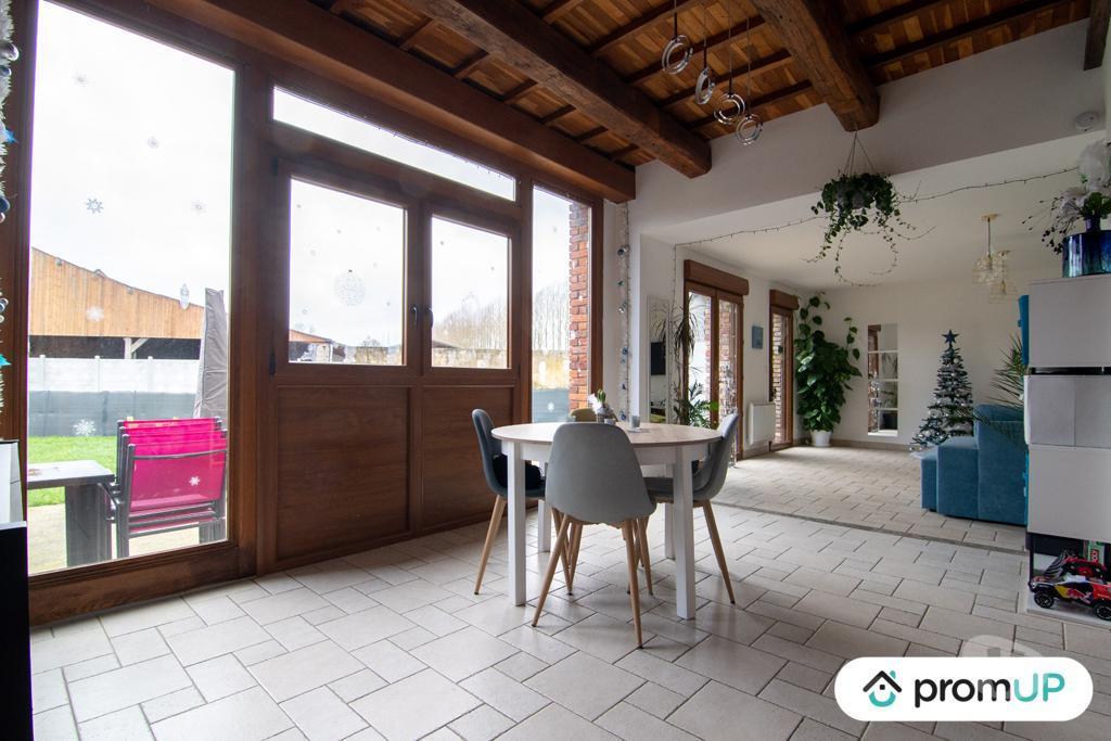 Vente Maison Somme Pernois - 80670 - Photos Vivastreet (VM1110) Corps de ferme divisé en 2 sans frais d'agence