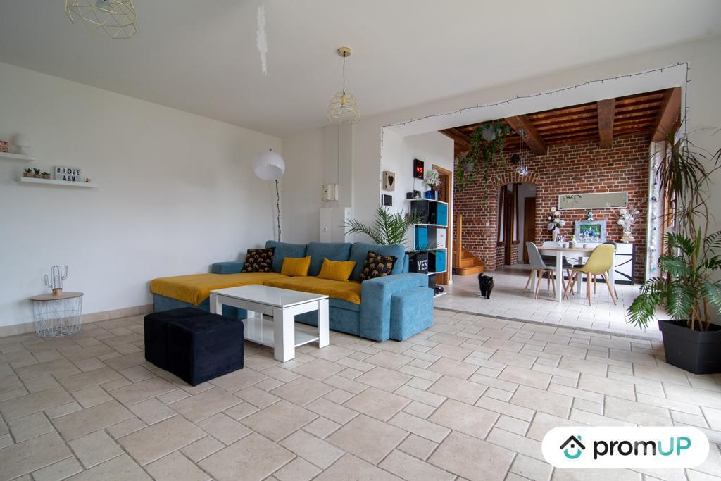 Vente Maison Somme Pernois - 80670 - Photos Vivastreet (VM1110) Corps de ferme divisé en 2 sans frais d'agence