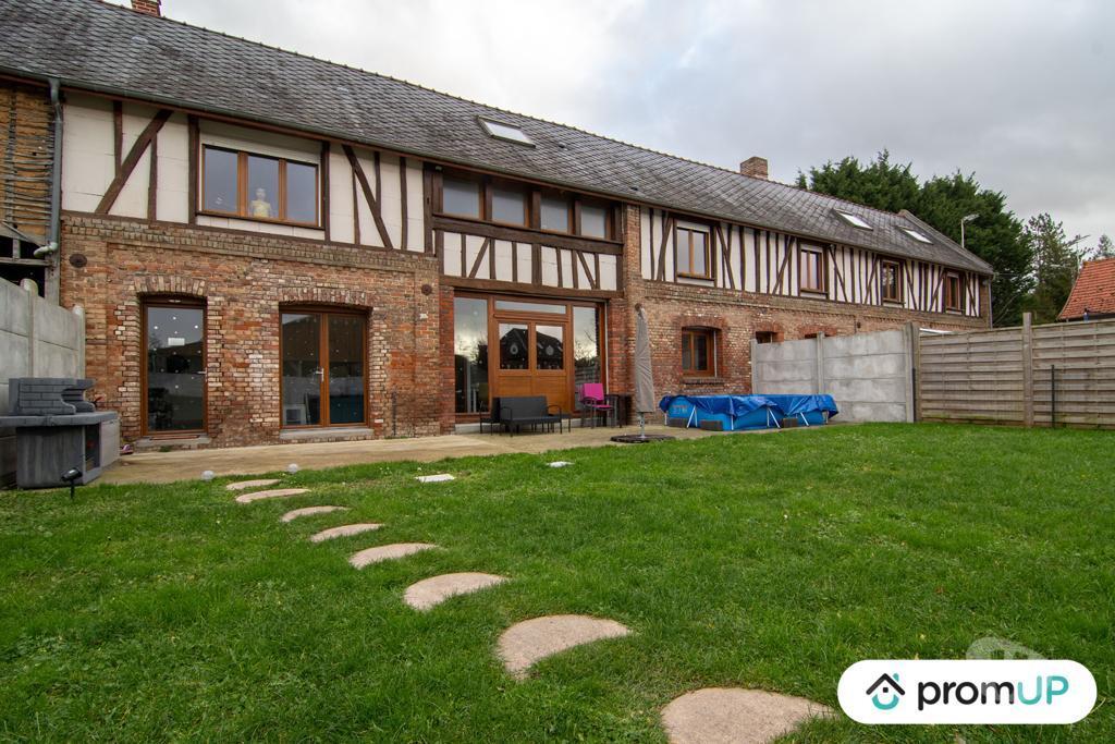 Vente Maison Somme Pernois - 80670 - Photos Vivastreet (VM1110) Corps de ferme divisé en 2 sans frais d'agence