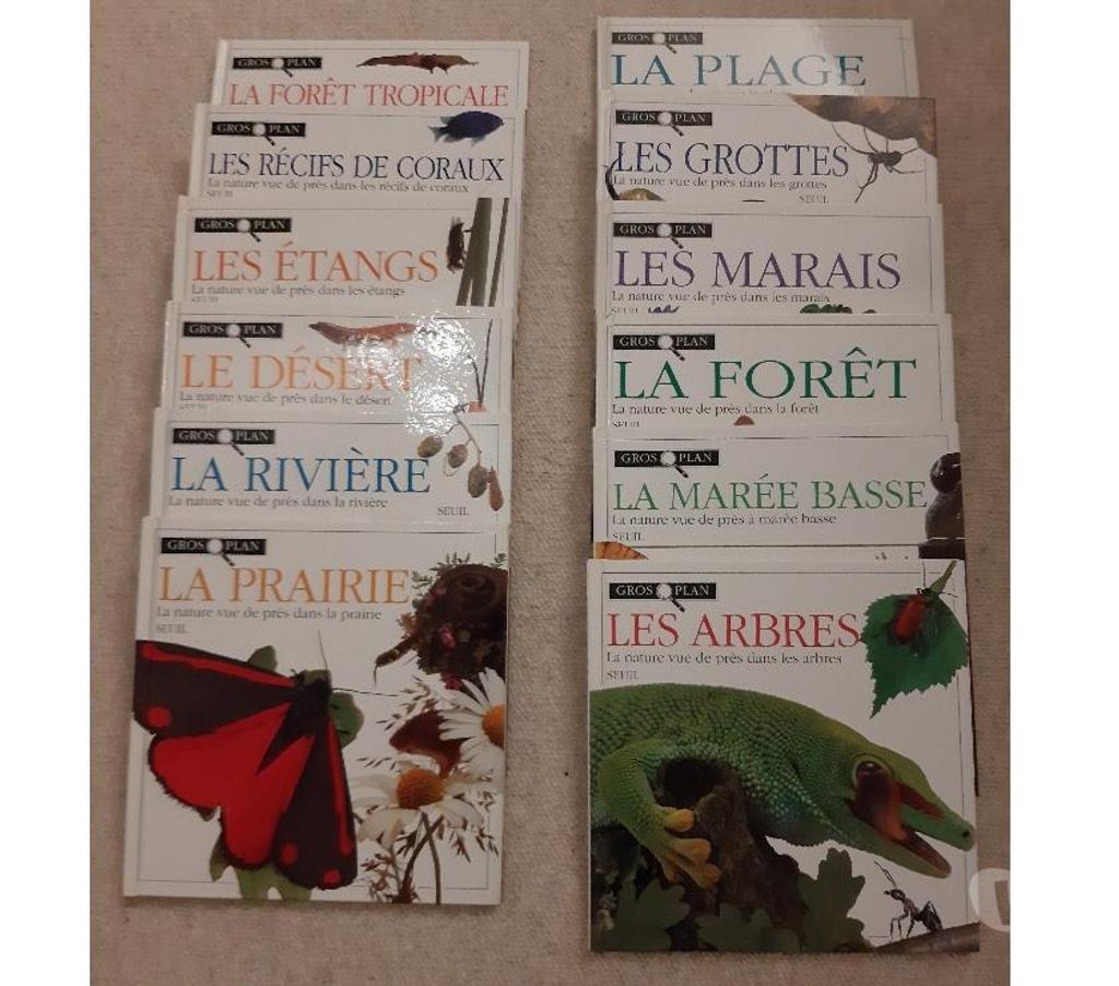 Livres occasion Val-de-Marne Le Kremlin Bicetre - 94270 - Photos Vivastreet 12 livres "Gros plan sur..." Editions Seuil Jeunesse