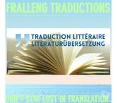 Paris 7ème ardt - Paris — TRADUCTIONS LITTÉRAIRES - Buchübersetzung -Booktranslation
