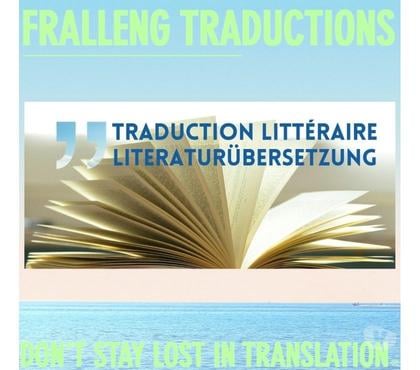 Traductions Paris 7ème ardt Paris - Photos Vivastreet TRADUCTIONS LITTÉRAIRES - Buchübersetzung -Booktranslation