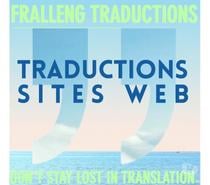 Traductions professionnelles de sites WEB.