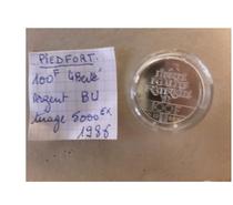 RARE PIEFORT 100F LIBERTE ANNEE 1986