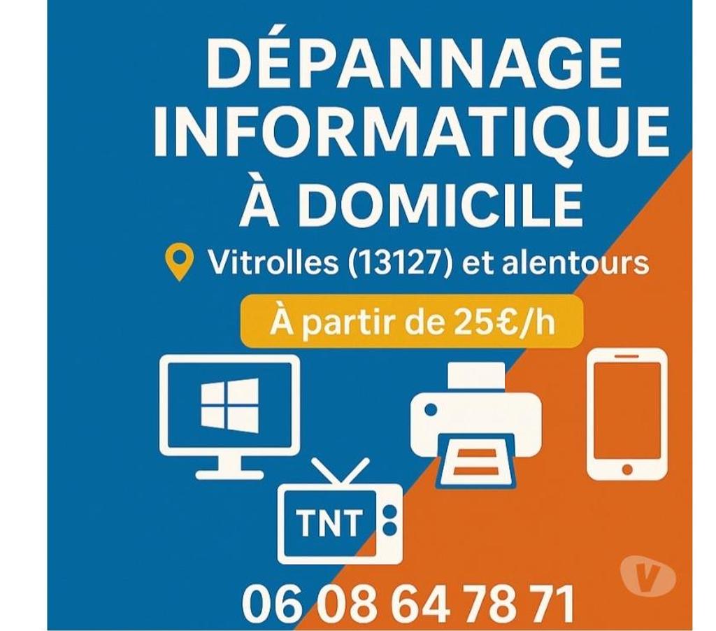 Dépannage ordi Mac / PC / portable Bouches-du-Rhône Velaux - 13880 - Photos Vivastreet RÉPARATION IMPRIMANTE À DOMICILE
