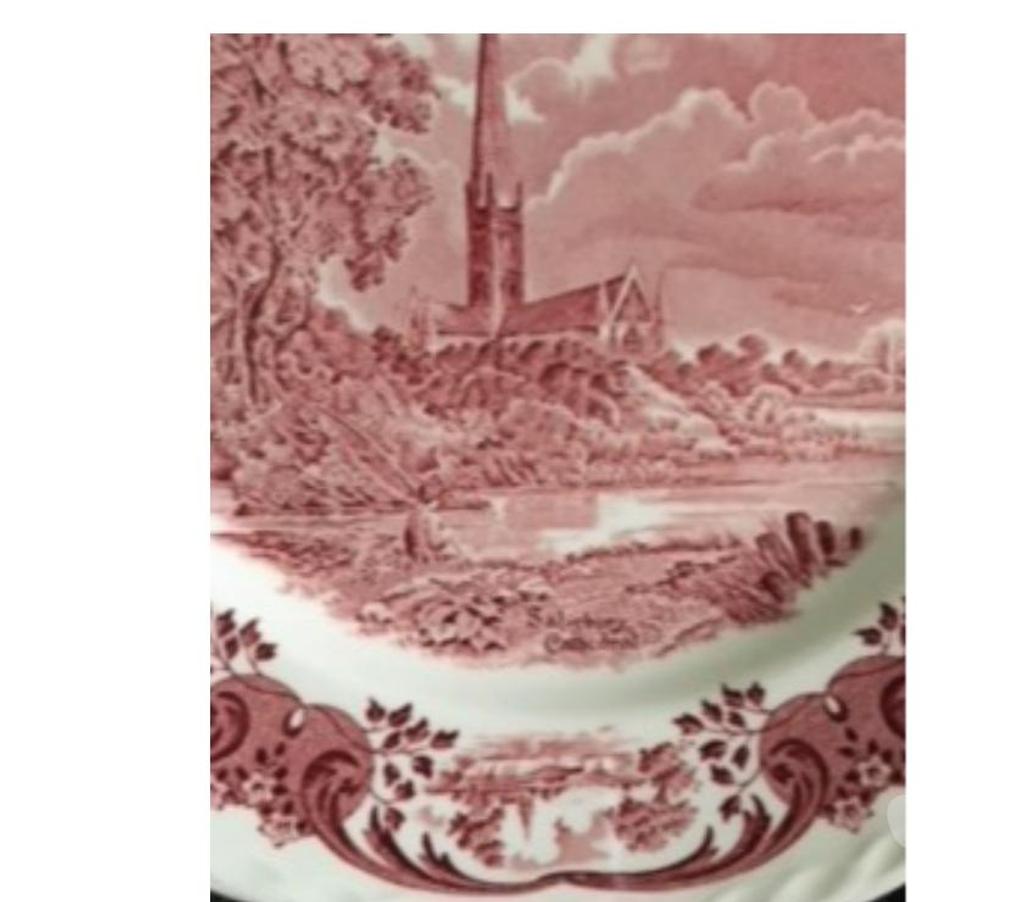 Ameublement & art de la table Val-de-Marne Villejuif - 94800 - Photos Vivastreet Assiette plate rose -W.H-GRINDLEY&COLTD-ENGLAND.