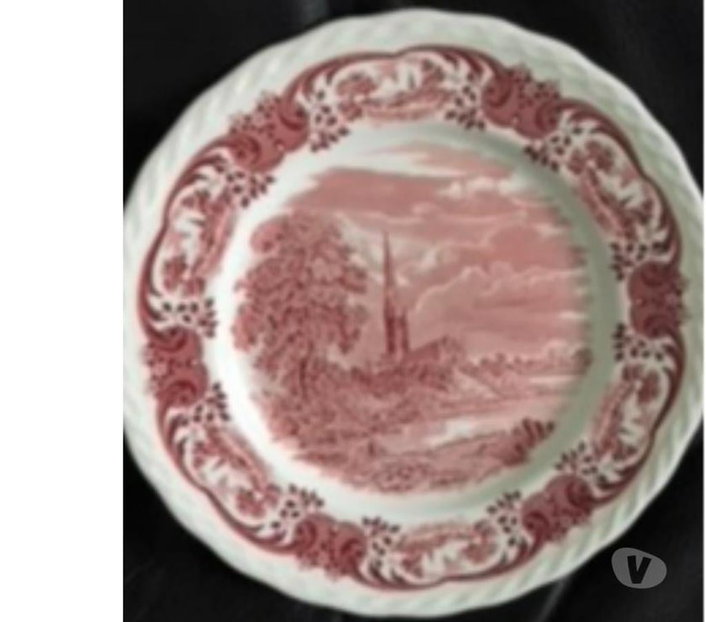 Ameublement & art de la table Val-de-Marne Villejuif - 94800 - Photos Vivastreet Assiette plate rose -W.H-GRINDLEY&COLTD-ENGLAND.