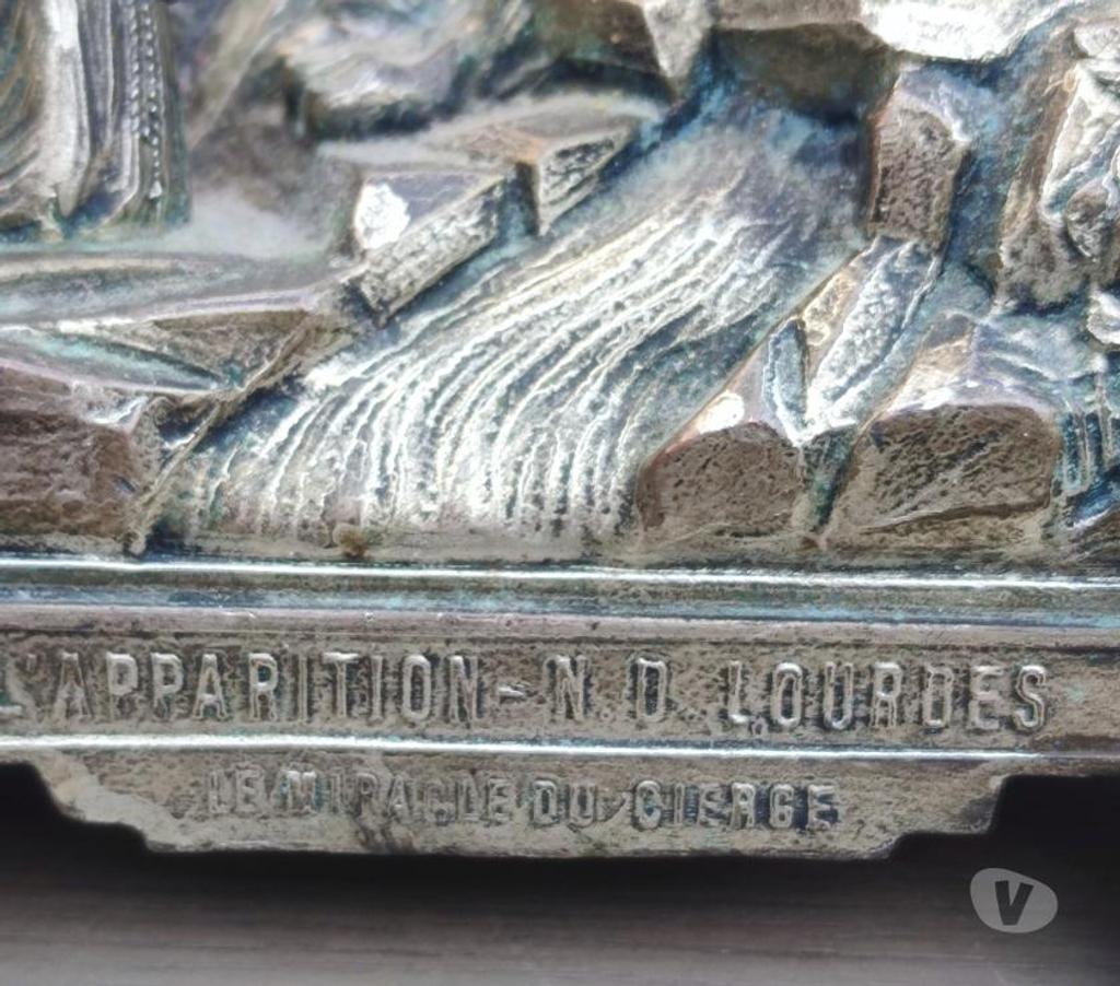 Décoration - art Val-d'Oise Bernes sur Oise - 95340 - Photos Vivastreet Rare: Vintage Statue Boite A Musique Notre Dame De Lourde