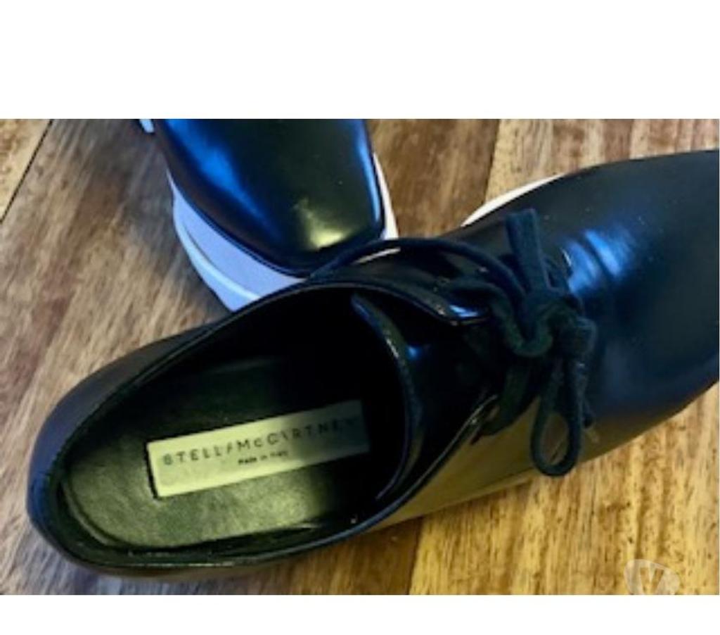 Chaussures Val-de-Marne Villejuif - 94800 - Photos Vivastreet Chaussure Stell Mc cartney compensées noire d'occasion.P36