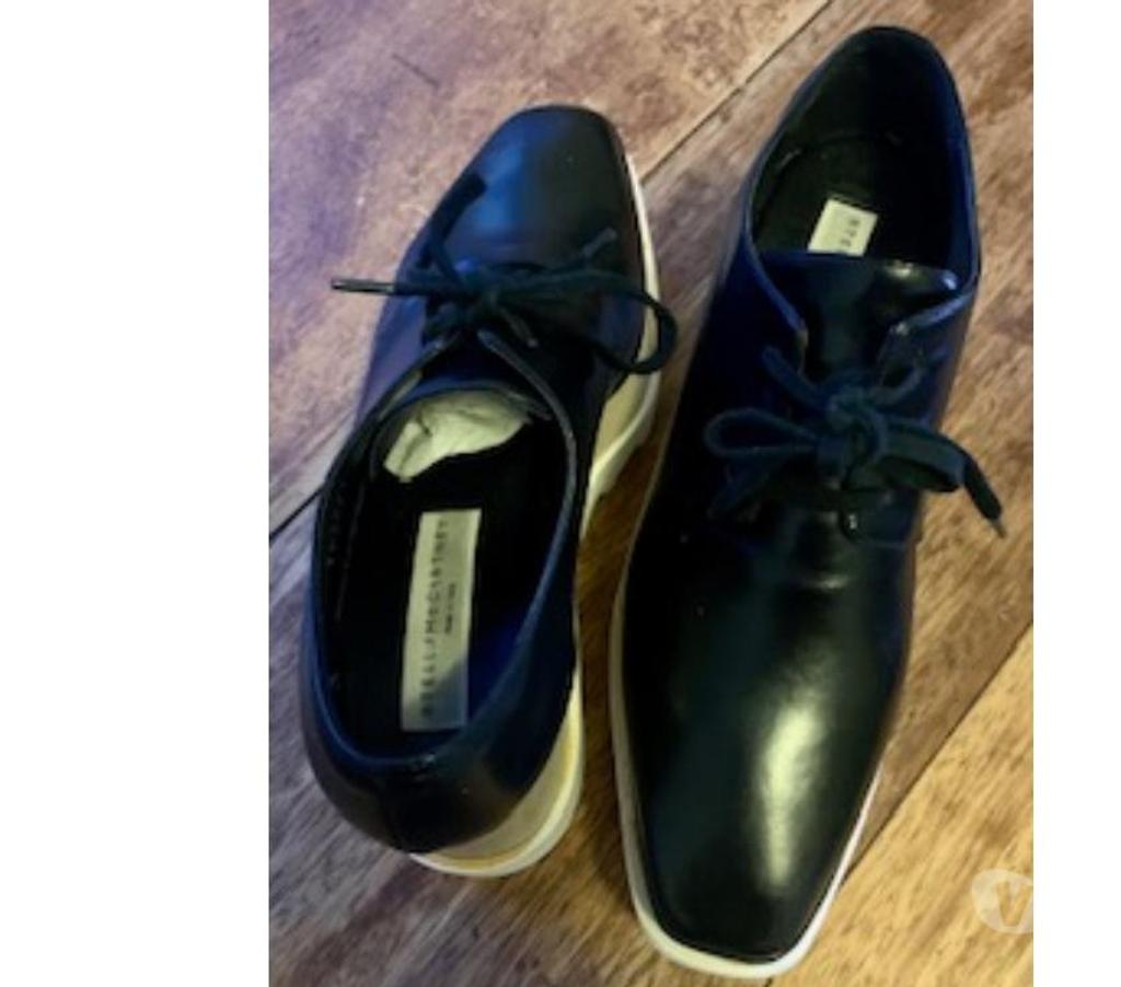 Chaussures Val-de-Marne Villejuif - 94800 - Photos Vivastreet Chaussure Stell Mc cartney compensées noire d'occasion.P36