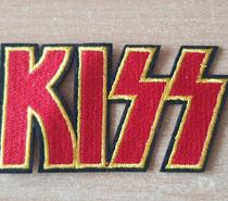 ecusson brodé patch kiss groupe rock 70 80 thermocollant
