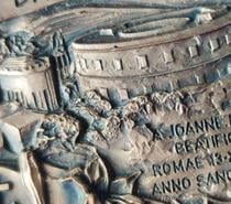 RARE: Crucifix MARIA A JESU Sainte Palestinienne 1846 - 1878