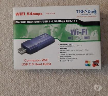 Informatique Le Kremlin Bicetre Val-de-Marne - Photos Vivastreet Clé WiFi Haut Débi USB 2.0 54Mbps 802.1 1g TRENDnet