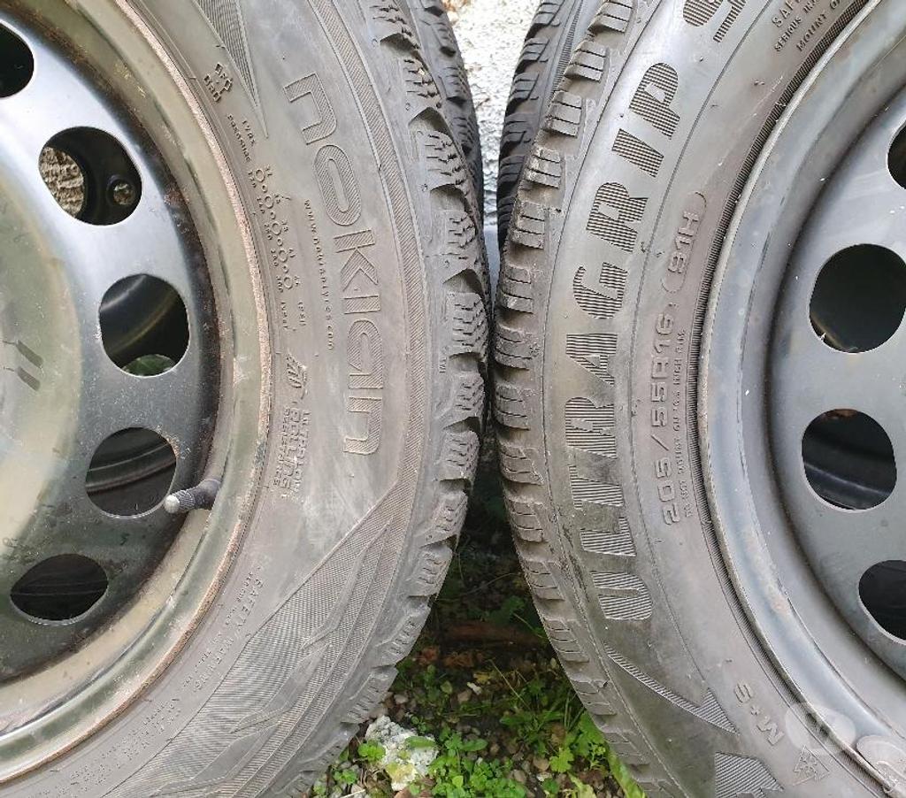Pièces et services auto Loire St Etienne - Photos Vivastreet 4 roues neige VW Golf 8 en 205 55 16 91H envoi possible