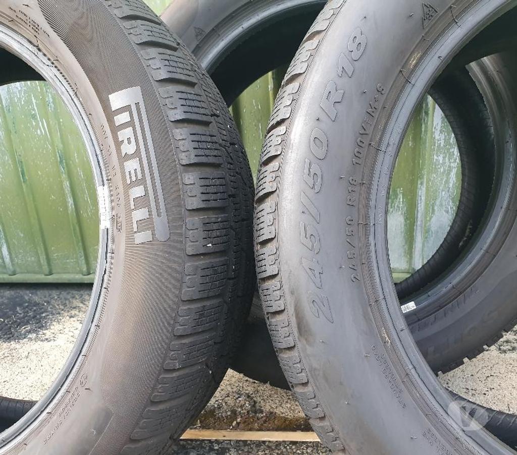Pièces et services auto Loire St Etienne - Photos Vivastreet 3 pneus neige 245 50 18 100V Pirelli TBE envoi possible