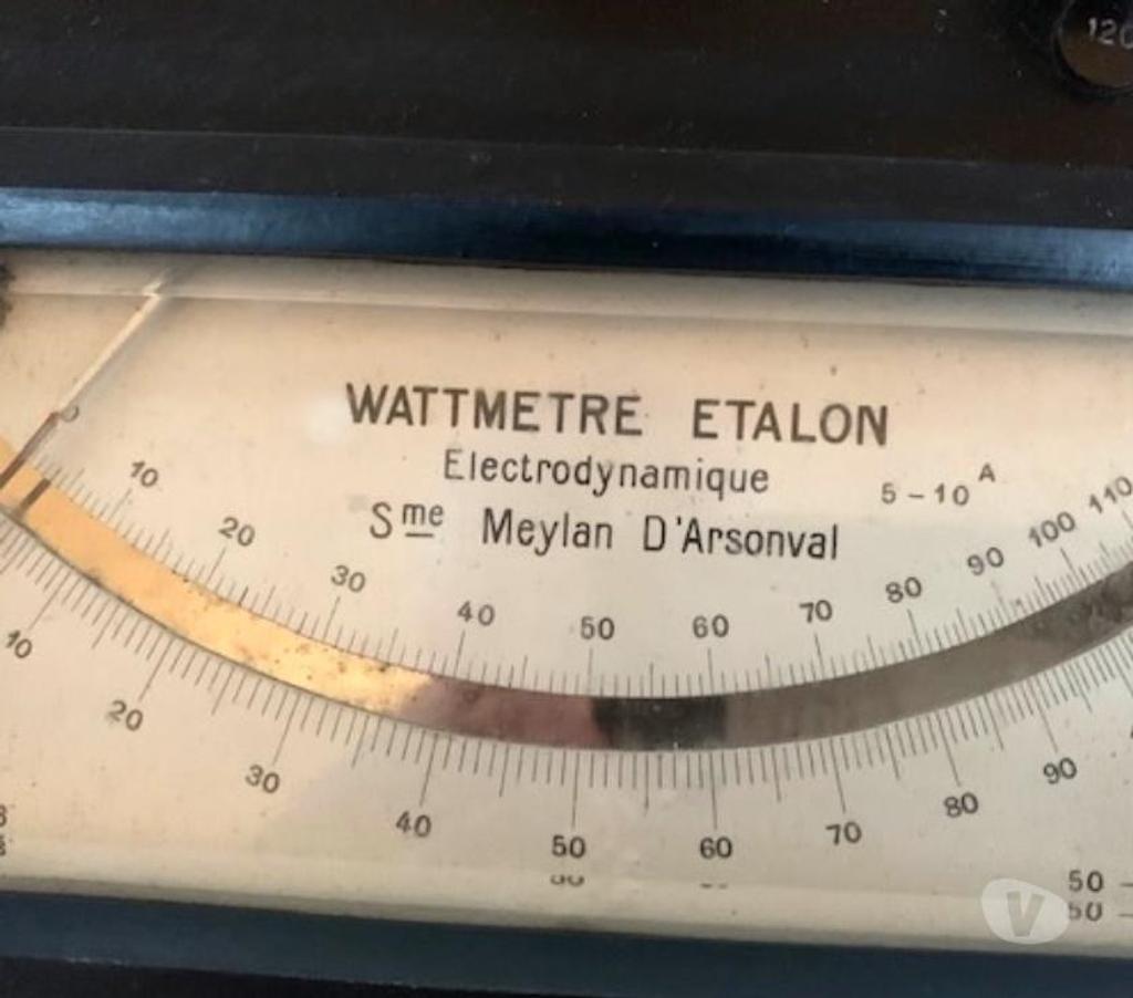 Collection Nord Valenciennes - 59300 - Photos Vivastreet Wattmètre Etalon Electrodynamique de 1927 113 