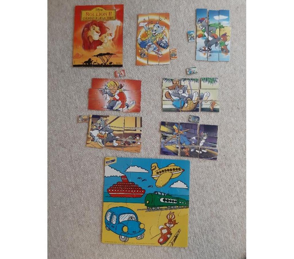 Jeux - Jouets Val-de-Marne Le Kremlin Bicetre - 94270 - Photos Vivastreet Divers 8 petits puzzles