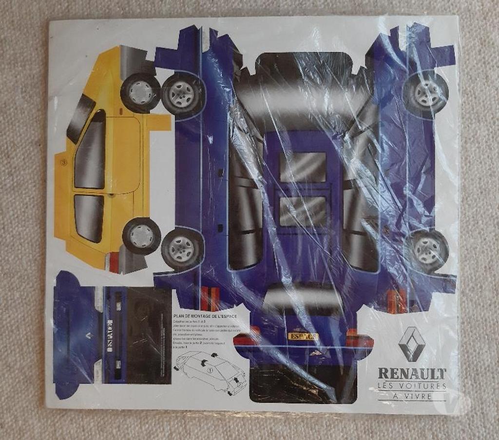Jeux - Jouets Val-de-Marne Le Kremlin Bicetre - 94270 - Photos Vivastreet 2 maquettes à monter RENAULT Les voitures à vivre - Neuf