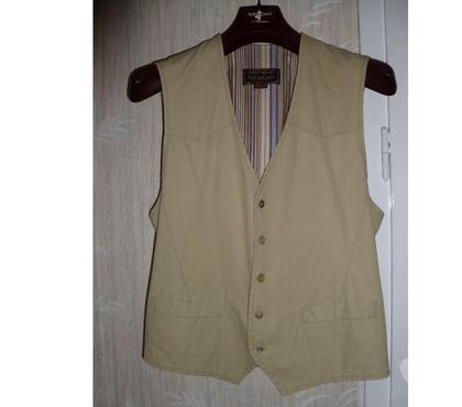 Vêtements occasion Maurepas Yvelines - Photos Vivastreet Gilet sans manches beige Marlboro Classics