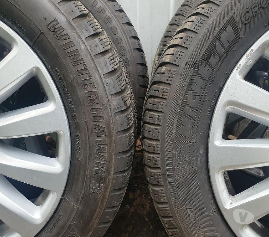 Pièces et services auto Loire St Etienne - Photos Vivastreet 4 roues aluminium neige Fiat 500 en 205 55 16 91H envoi poss