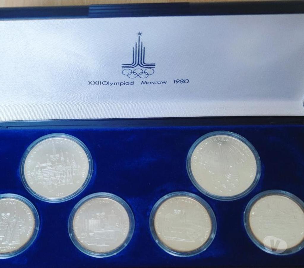Collection Val-d'Oise Bernes sur Oise - 95340 - Photos Vivastreet Rare : XXII OLYMPIAD Moscow 1980 Silver & Certificate A67865