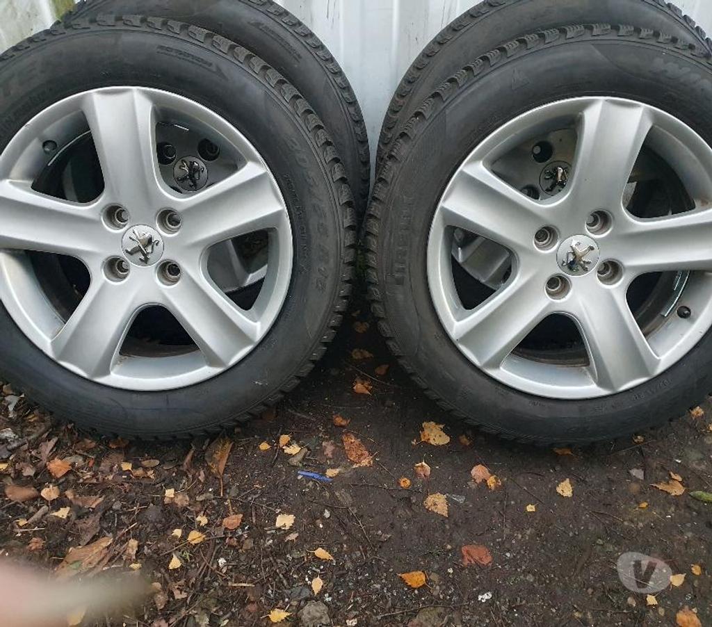 Pièces et services auto Loire St Etienne - Photos Vivastreet 4 roues alu neige 205 55 16 91H Pirelli Peugeot 307 envoi po