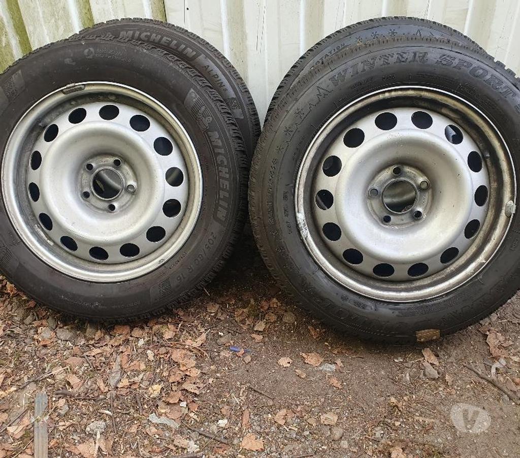 Pièces et services auto Loire St Etienne - Photos Vivastreet 4 roues neige 205 60 16 Citroën Berlingo Michelin envoi poss