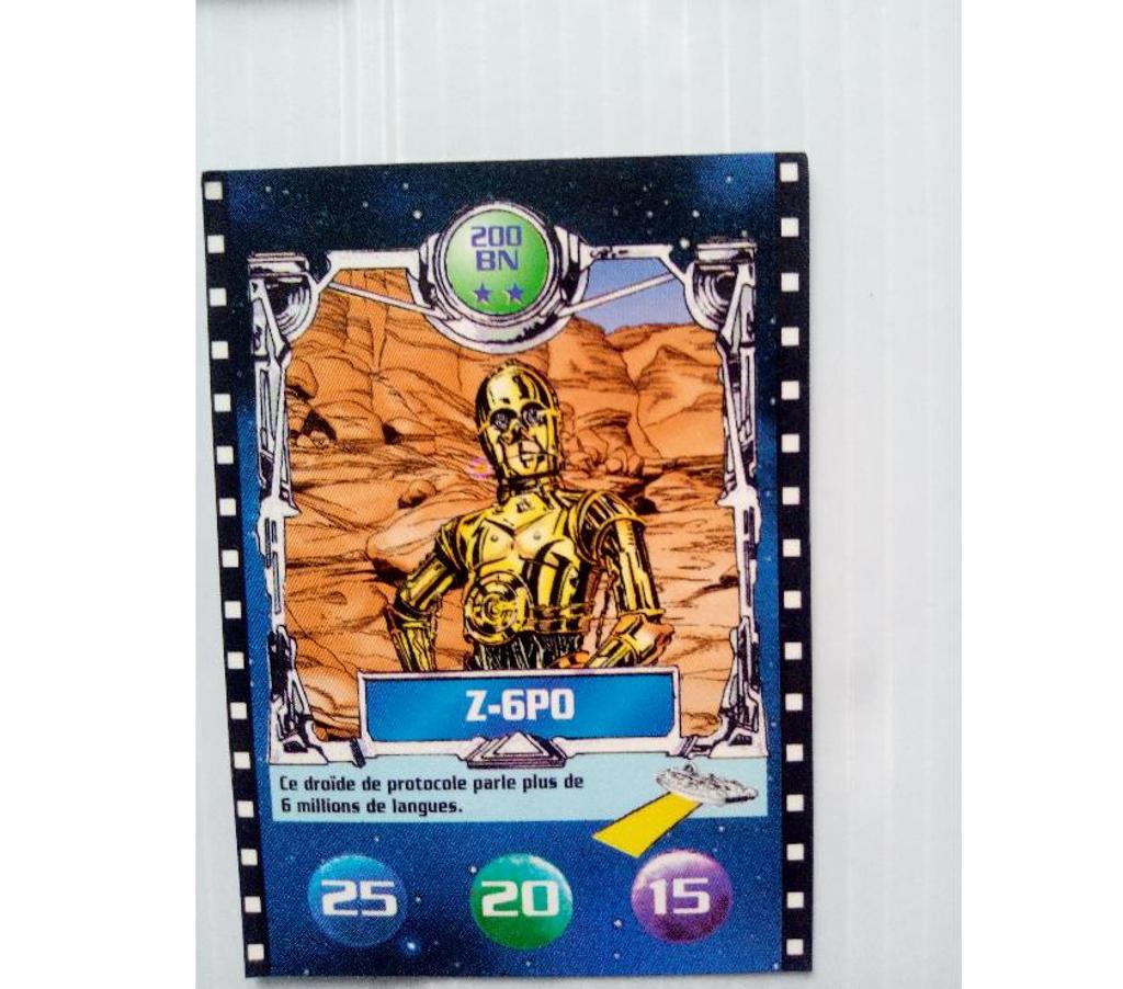 Collection Loiret Chalette sur Loing - 45120 - Photos Vivastreet Cartes à collectionner vintage STAR WARSBN