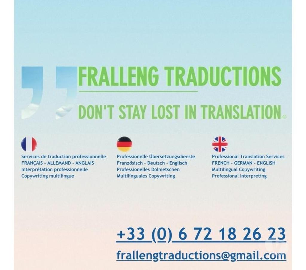 Traductions Alpes-Maritimes Cannes - 06400 - Photos Vivastreet Services de traduction professionnelle Côte d'Azur
