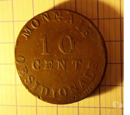 Collection Mauze sur le Mignon Deux-Sèvres - Photos Vivastreet Monnaie OBSIDIONALE 10 CENTIMES ANVERS 1814 W