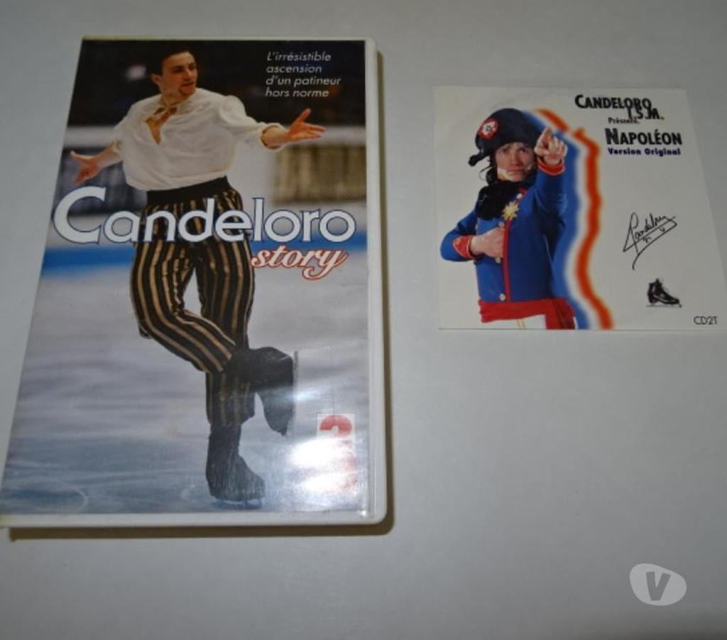 DVD occasion Manche Le Teilleul - 50640 - Photos Vivastreet VHS et CD 2 titres Philippe Candeloro