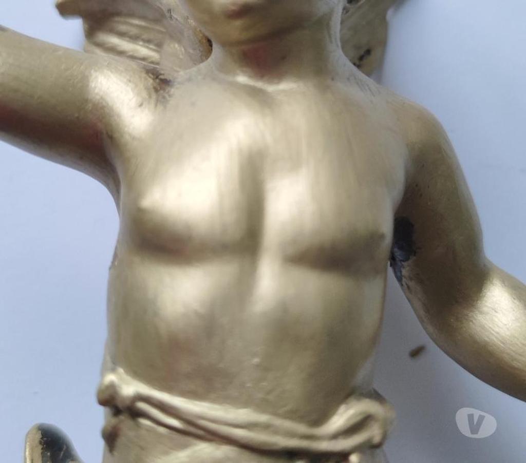 Décoration - art Val-d'Oise Bernes sur Oise - 95340 - Photos Vivastreet Antique : Sculpture En Bronze Doré # ANGE