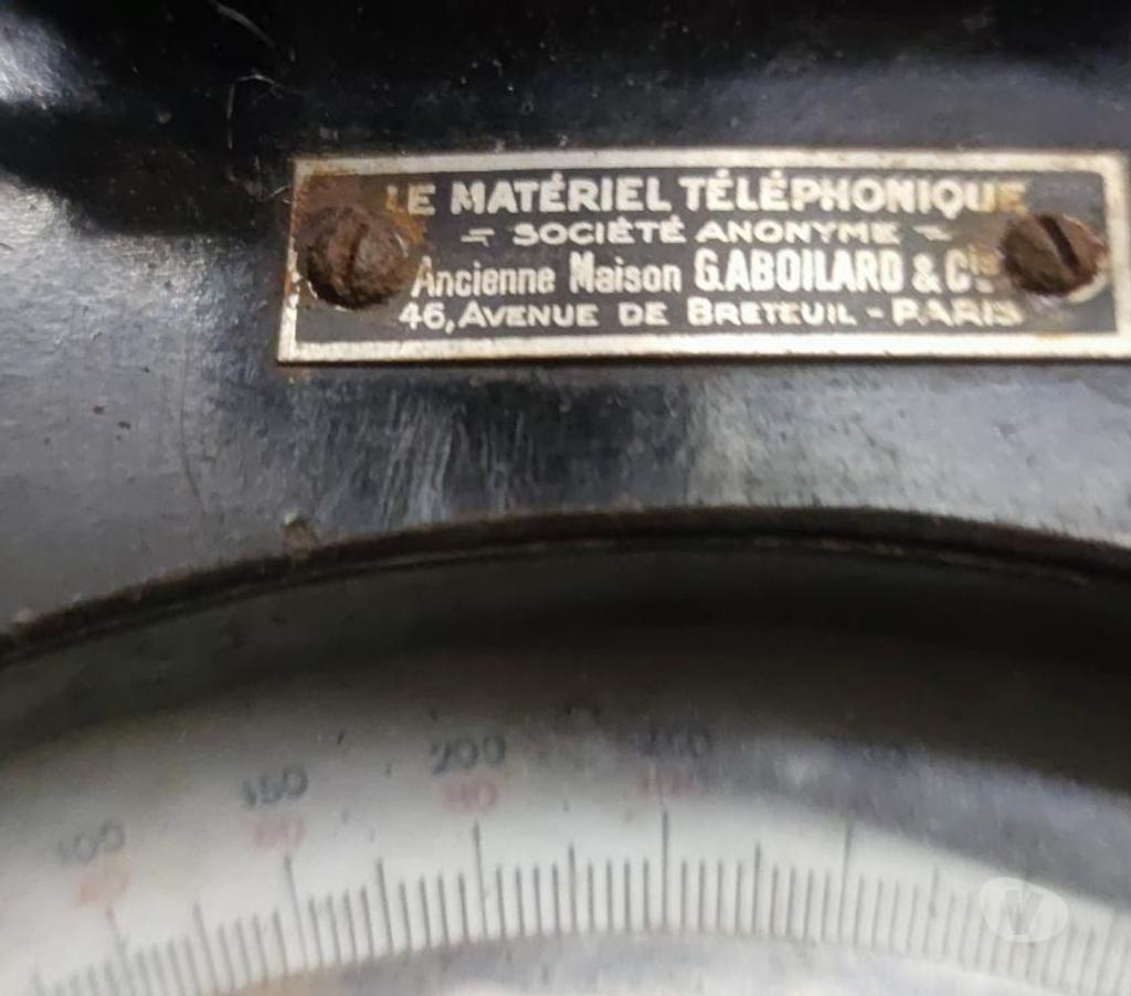 Collection Val-d'Oise Bernes sur Oise - 95340 - Photos Vivastreet Vintage :Boîte D'Essais Téléphonique 3001A