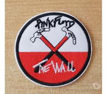 écusson patch brodé groupe pink floyd the wall diam7,5
