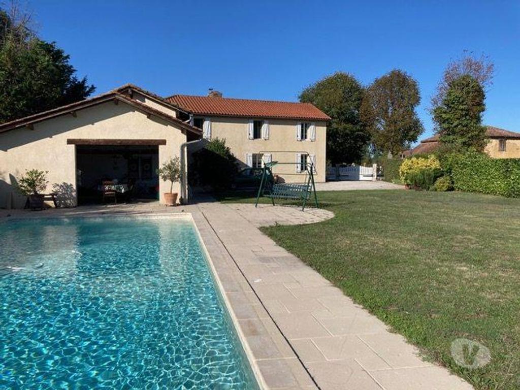 Vente Maison Hautes-Pyrénées Trie sur Baise - 65220 - Photos Vivastreet Joli maison restaurée avec piscine, vues Pyrénées, proche Tri
